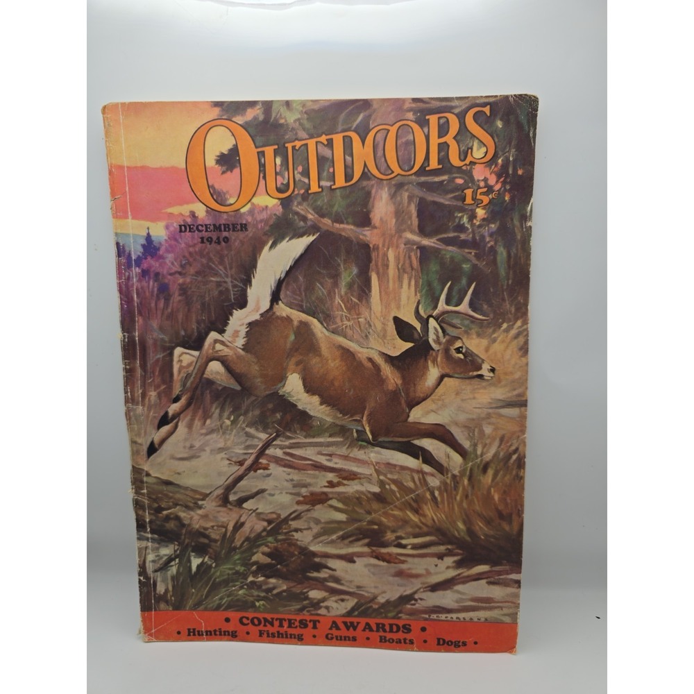 Vintage Outdoors Magazine December 1940